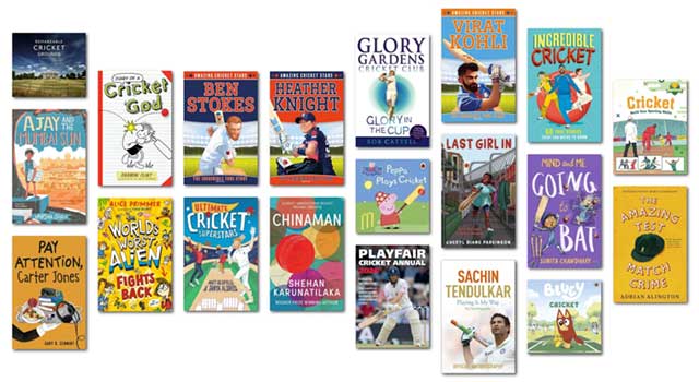 Cricket books for children and teens