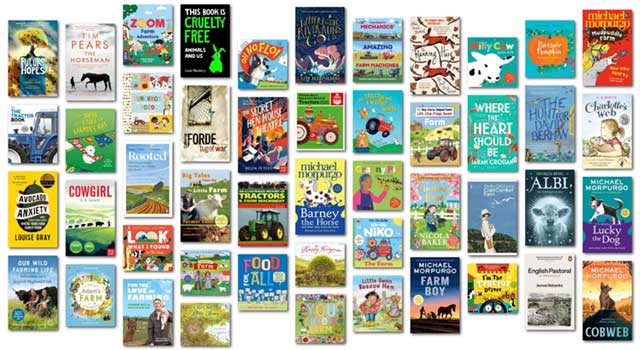 Farming themed books for children and teens