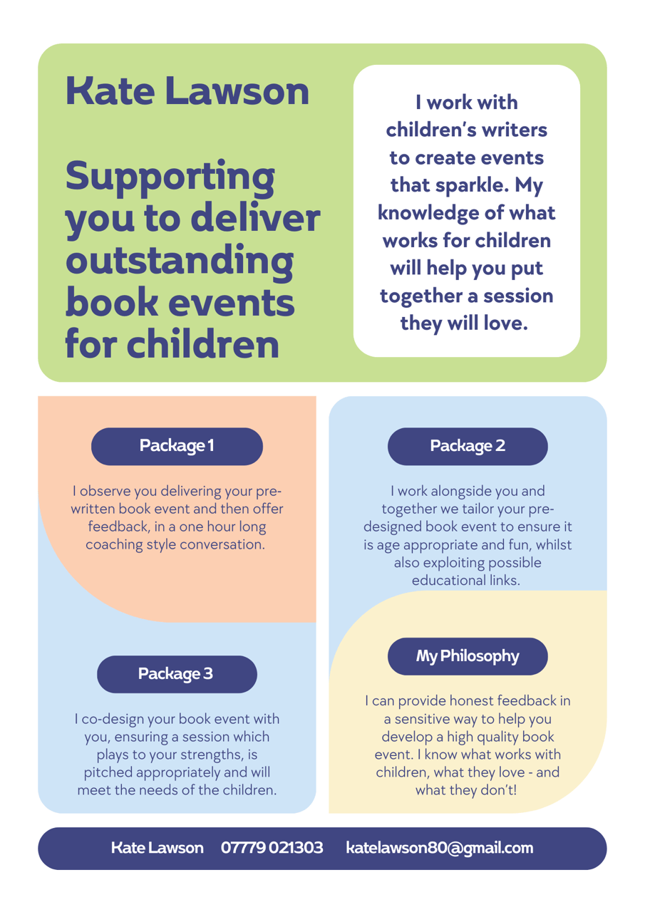 Kate Lawson - free consultancy to authors