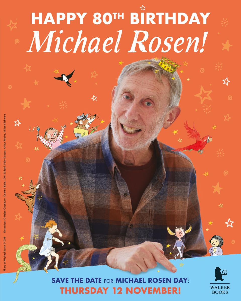 Michael Rosen's 80th birthday celebrations.