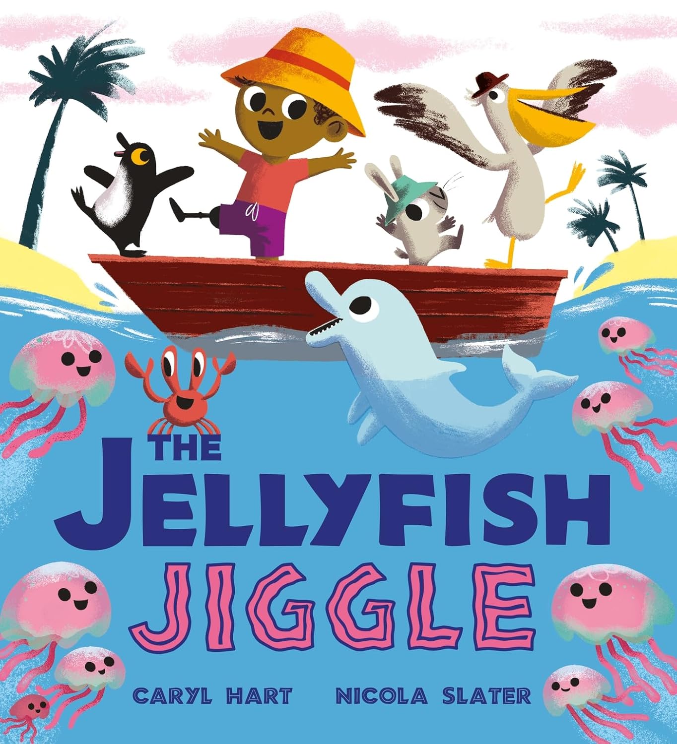 The Jellyfish Jiggle by Caryl Hart illustrated by Nicola Slater