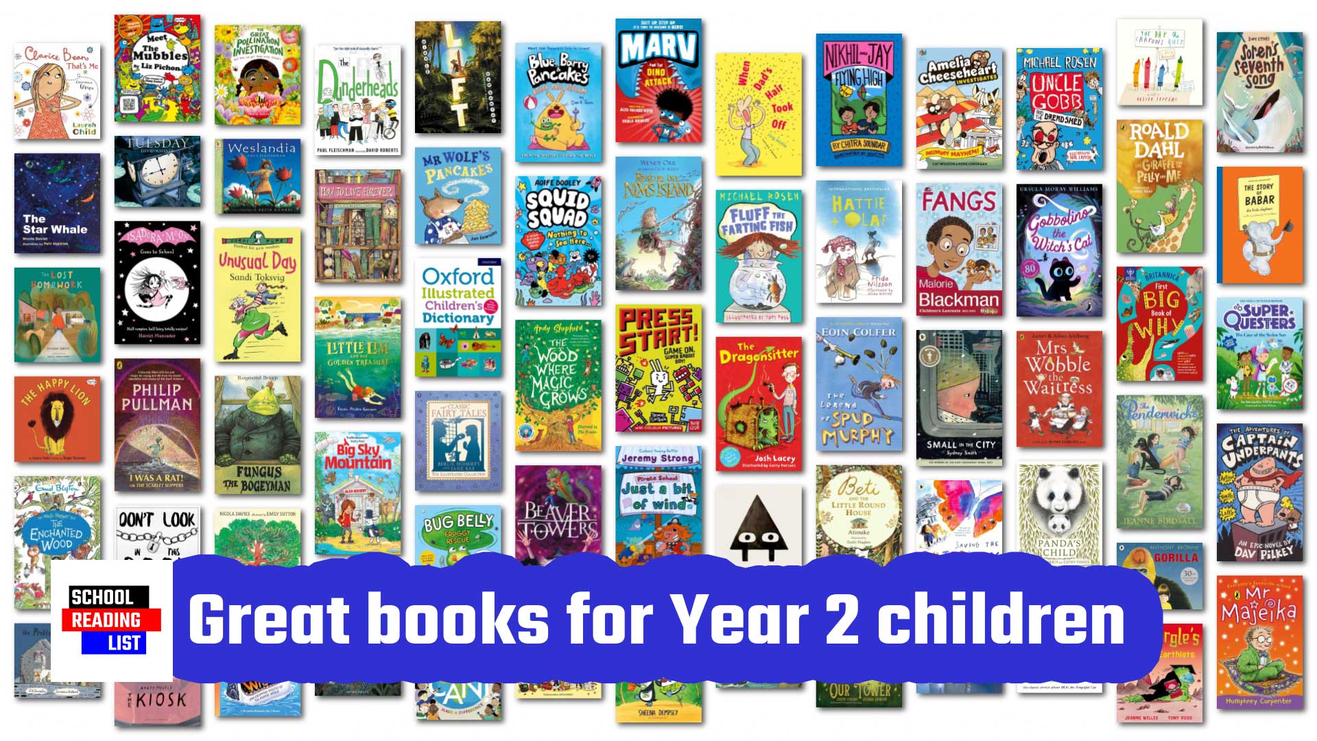 Great books for Year 2 children aged 6-7