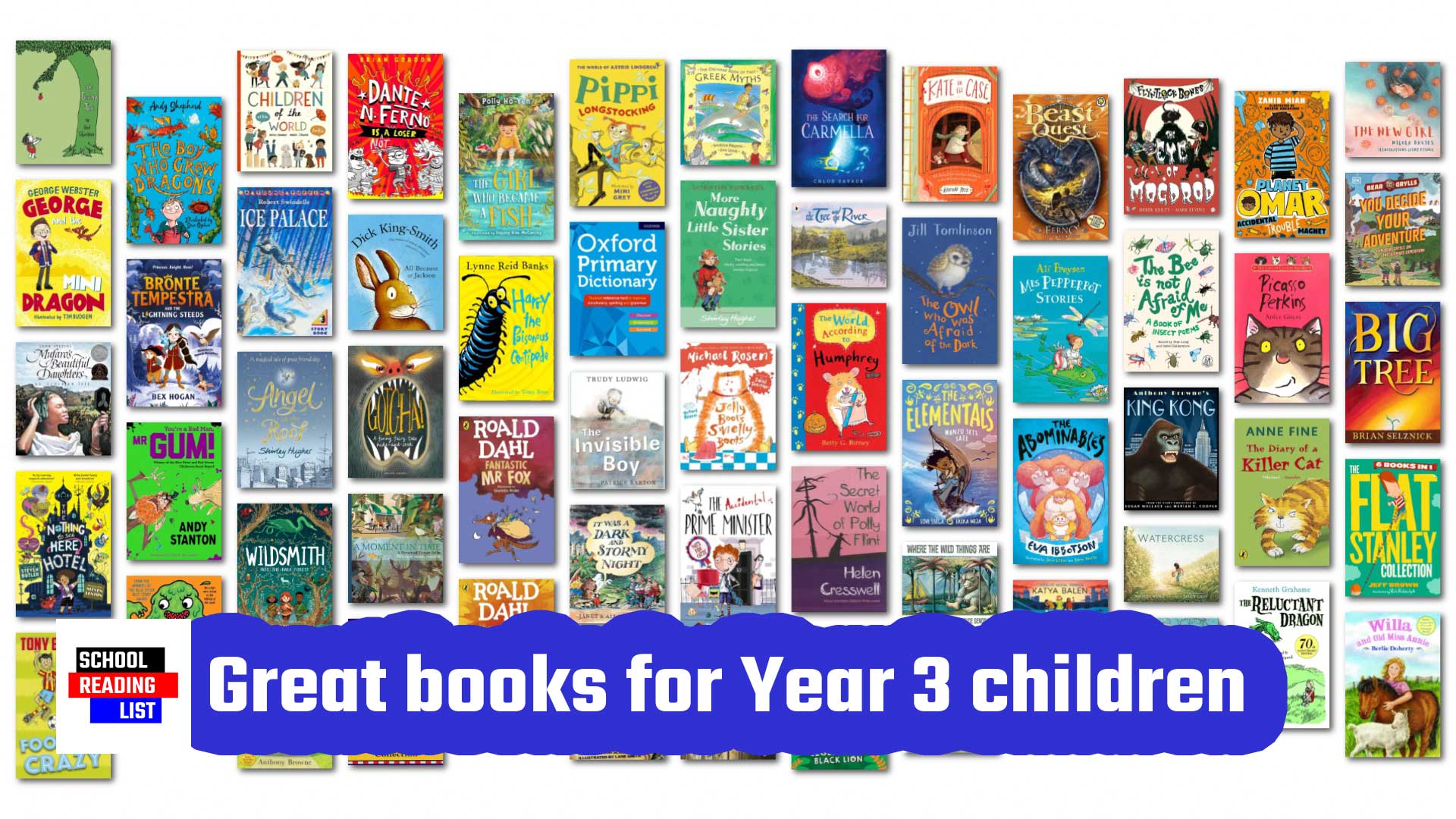 Great books for Year 3 children aged 7-8