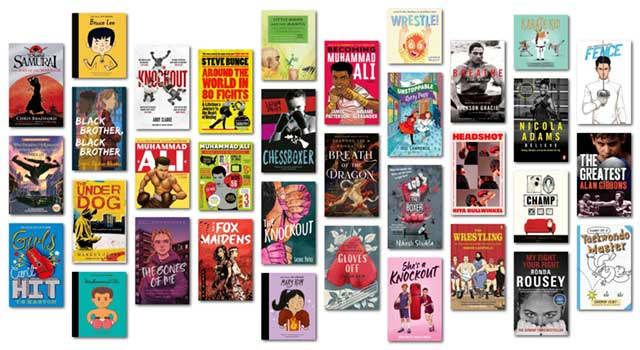 Combat sports books for children and teens