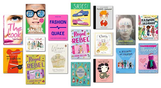 Books about fashion for children and teens