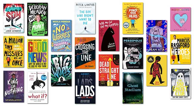 Books for teenage boys who don't like reading