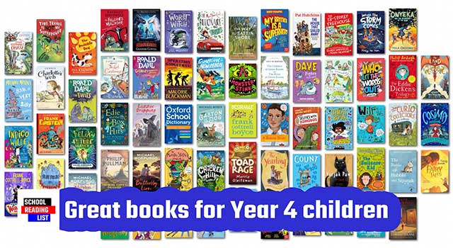 Great books for Year 4 children aged 8-9