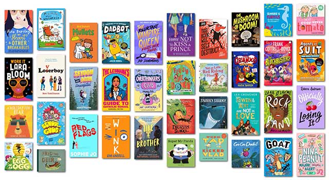 Funny books for children and teens