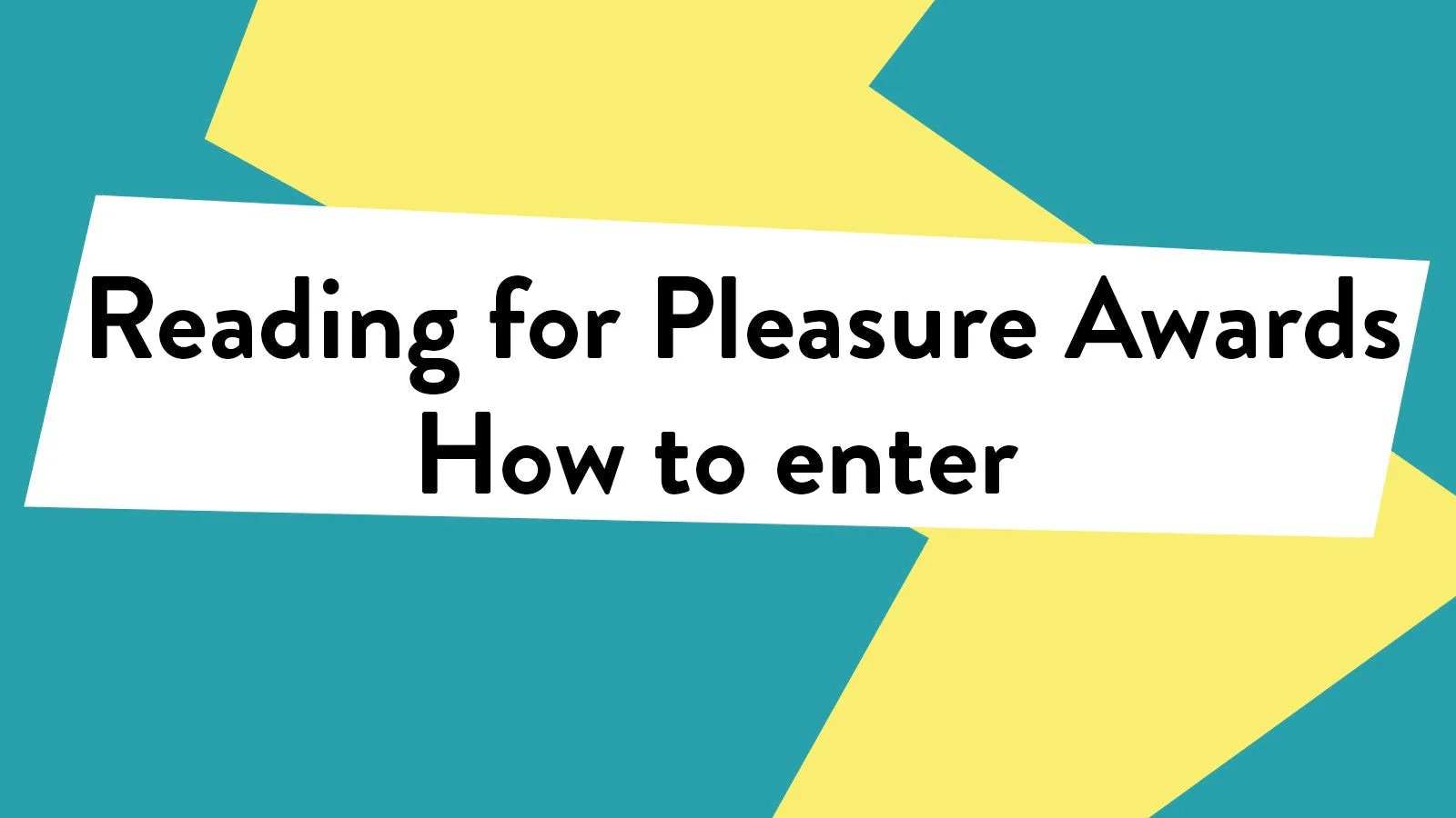 Harper Collins Reading for Pleasure Awards