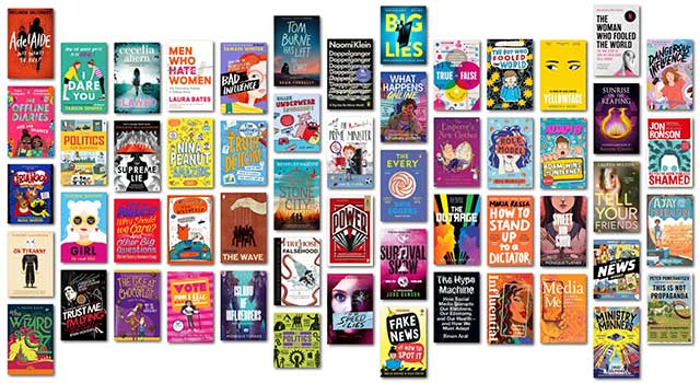 Books for children and teens about big egos, politicians and influencers