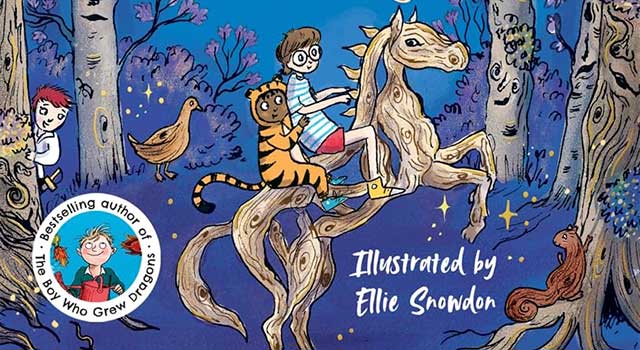 The Woods Where Stories Sing by Andy Shepherd, illustrated by Ellie Snowdon
