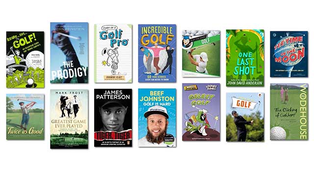 Golf books for children and teens