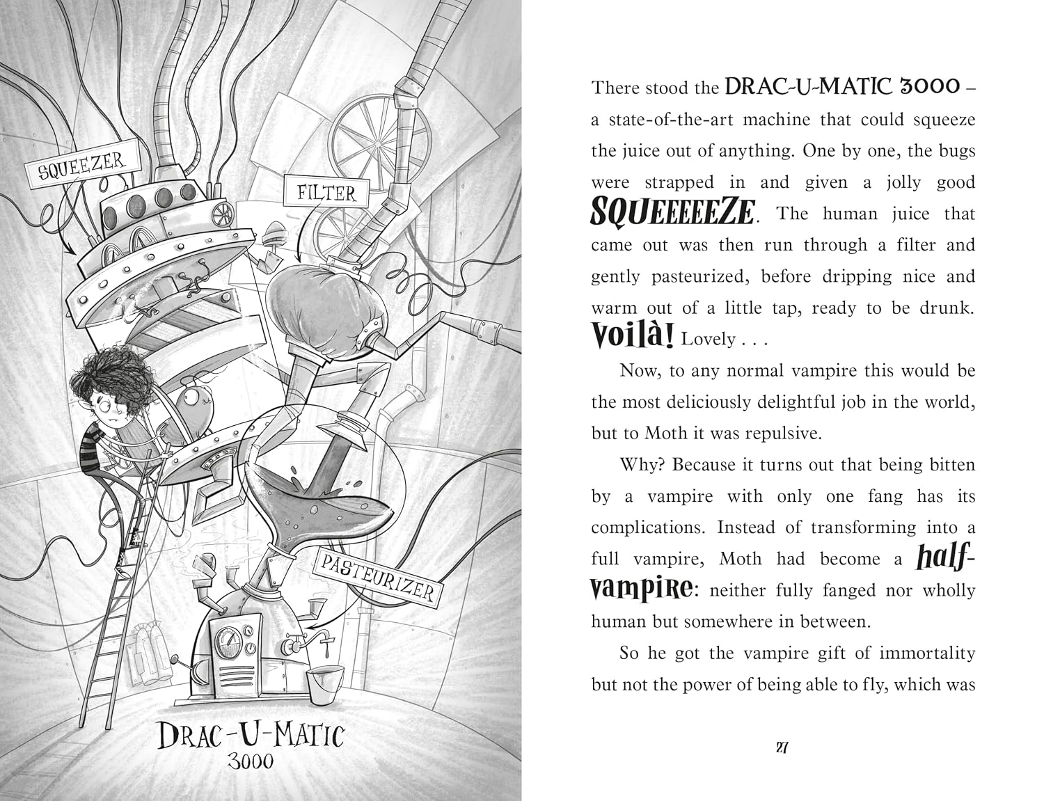 Moth the Veggie Vampire by Dotty Sutton