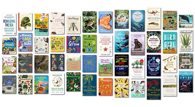 Natural history books for children and teens