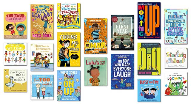 Starting school books for children