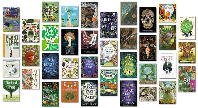 Plants, trees and forests books for children and teens