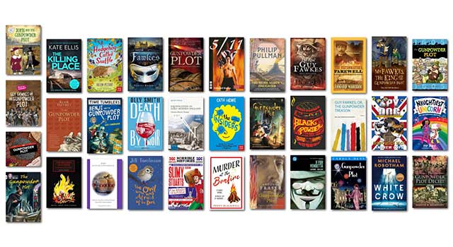Gunpowder Plot and Bonfire Night books for children and teens