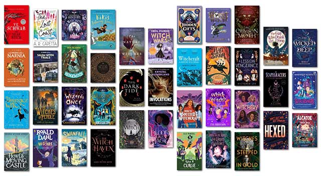 Books about Witches for Children and Teens