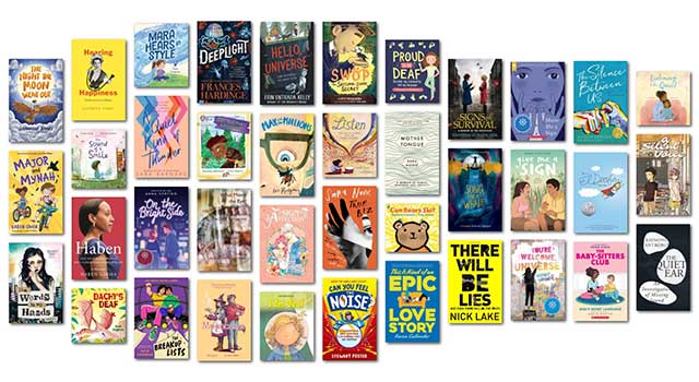 Deafness and hearing loss books for children and teens