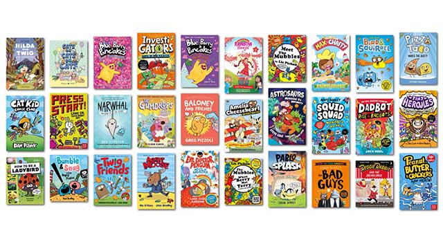 Graphic novels for KS1 children aged 5-7