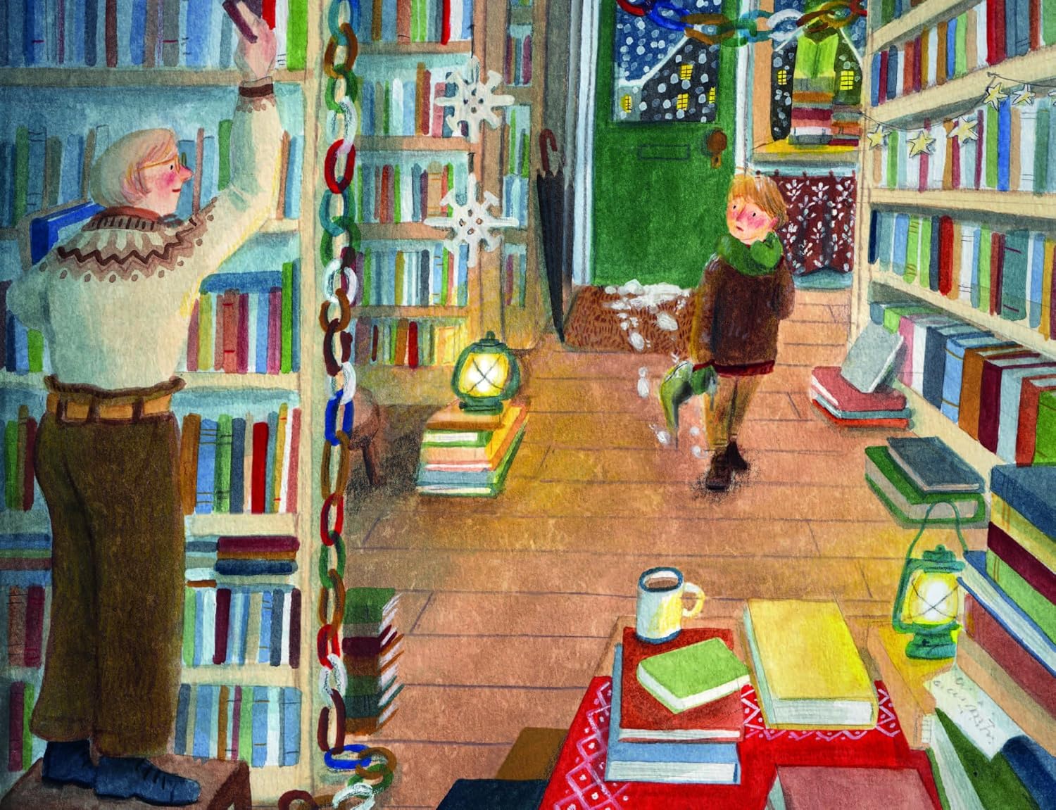 The Christmas Book by Katherine Woodfine, illustrated by Lizzy Stewart