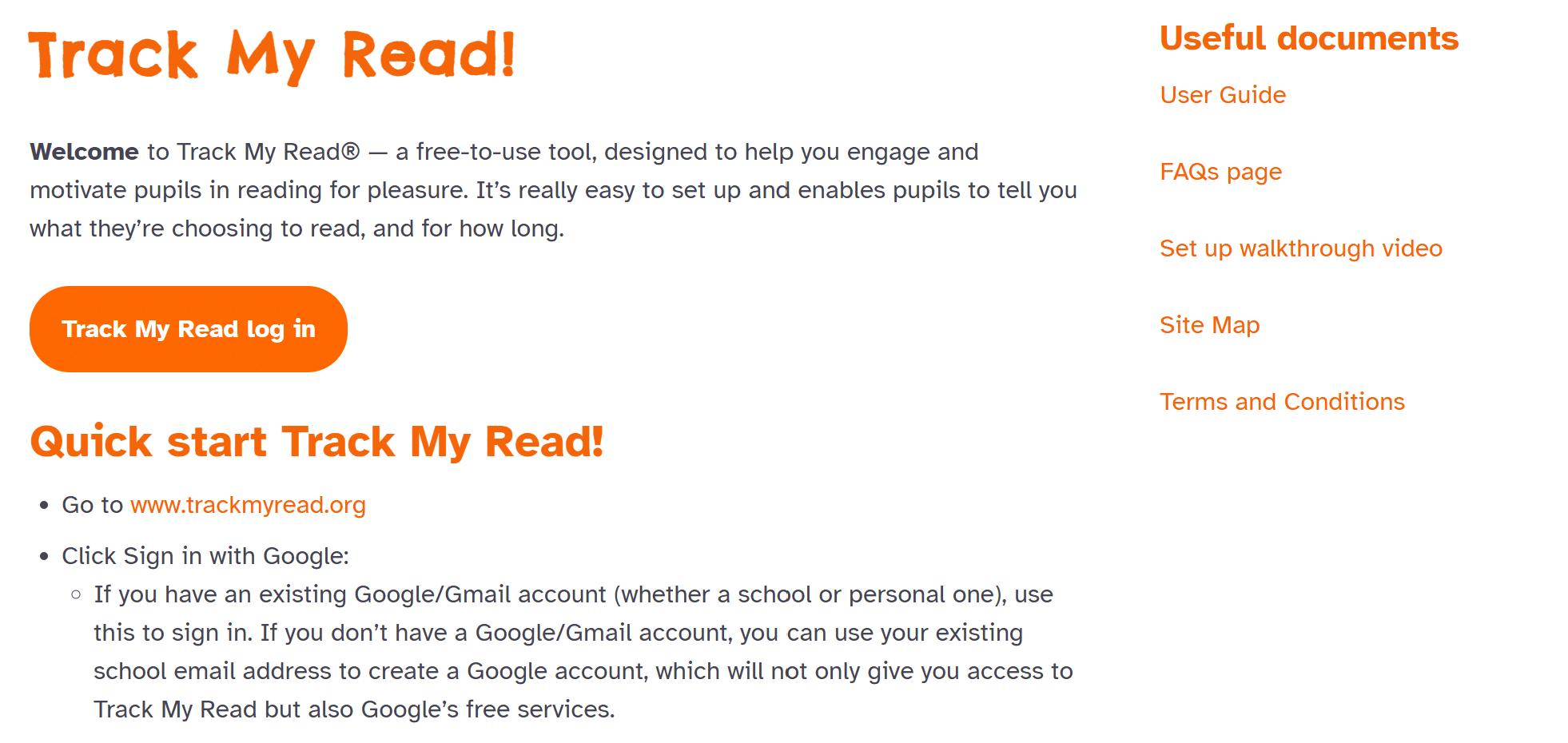 Read for Good: Track My Read