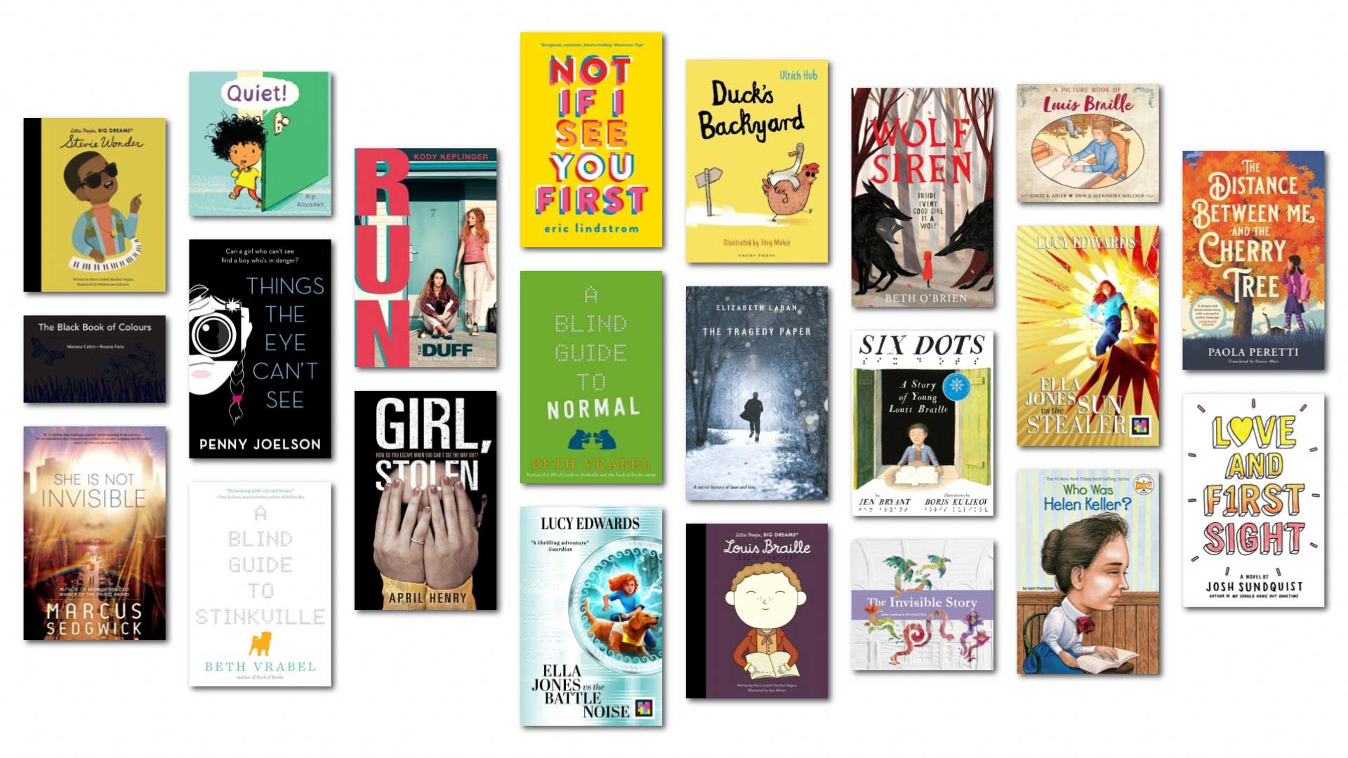Books about sight loss for children and teens | School Reading List