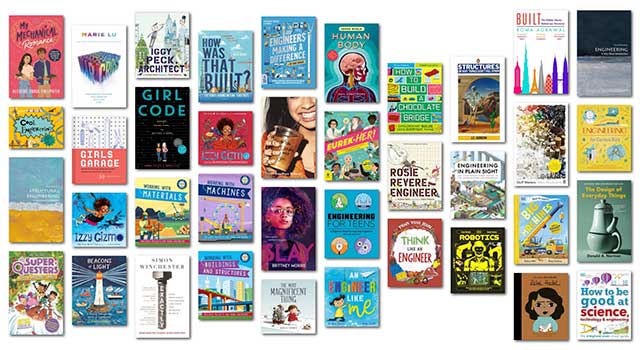 Engineering books for children and teens