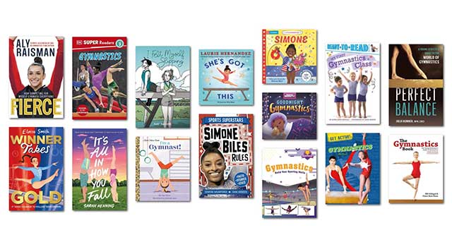 Gymnastics books for children and teens