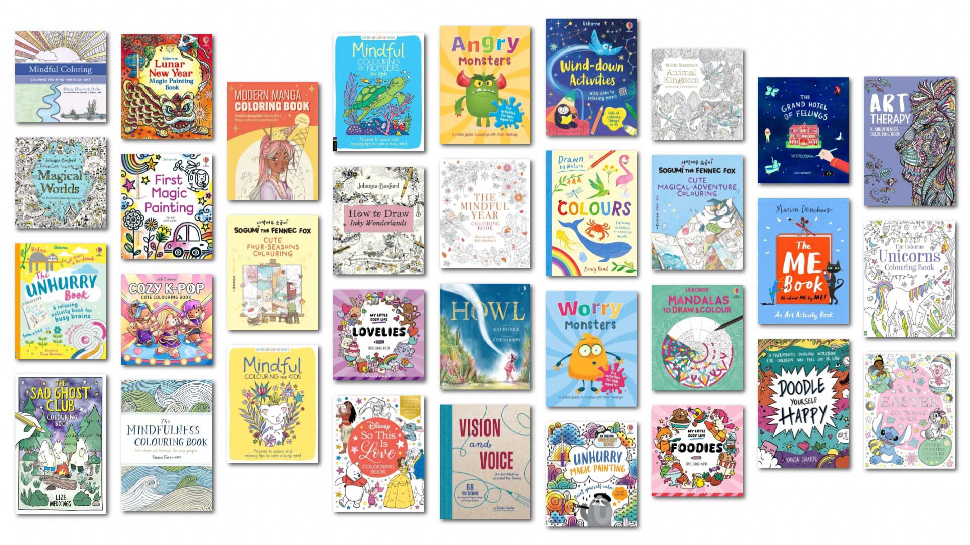 Mindfulness Colouring Books for Children and Teens | School Reading List